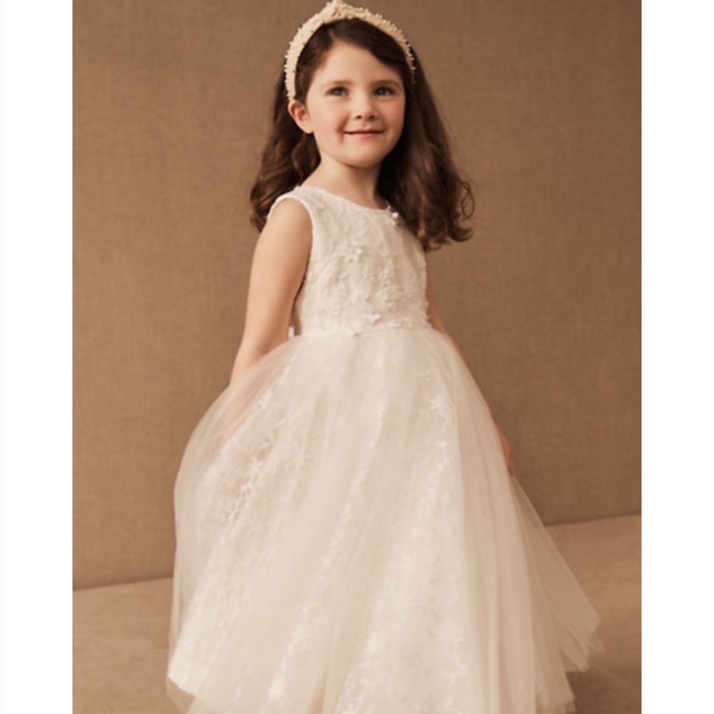 BHLDN Anthropologie Jessie Flower Girl Dress 2T
